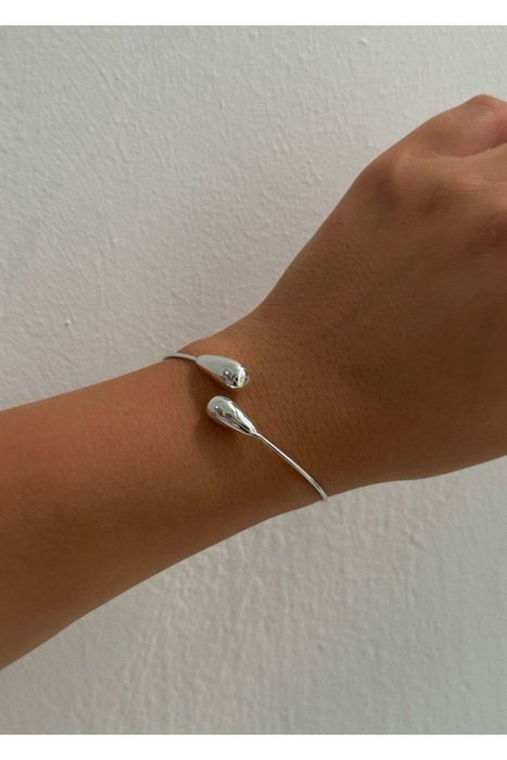 Heliophilia Silver Pulsera de Latón Plateada Heliophilia Silver Pulsera de Latón Plateada